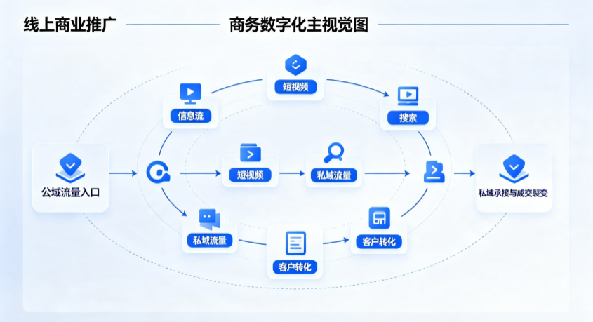 文山壮族苗族自治州线上商业推广怎么做？全域流量闭环搭建与低成本转化实战指南